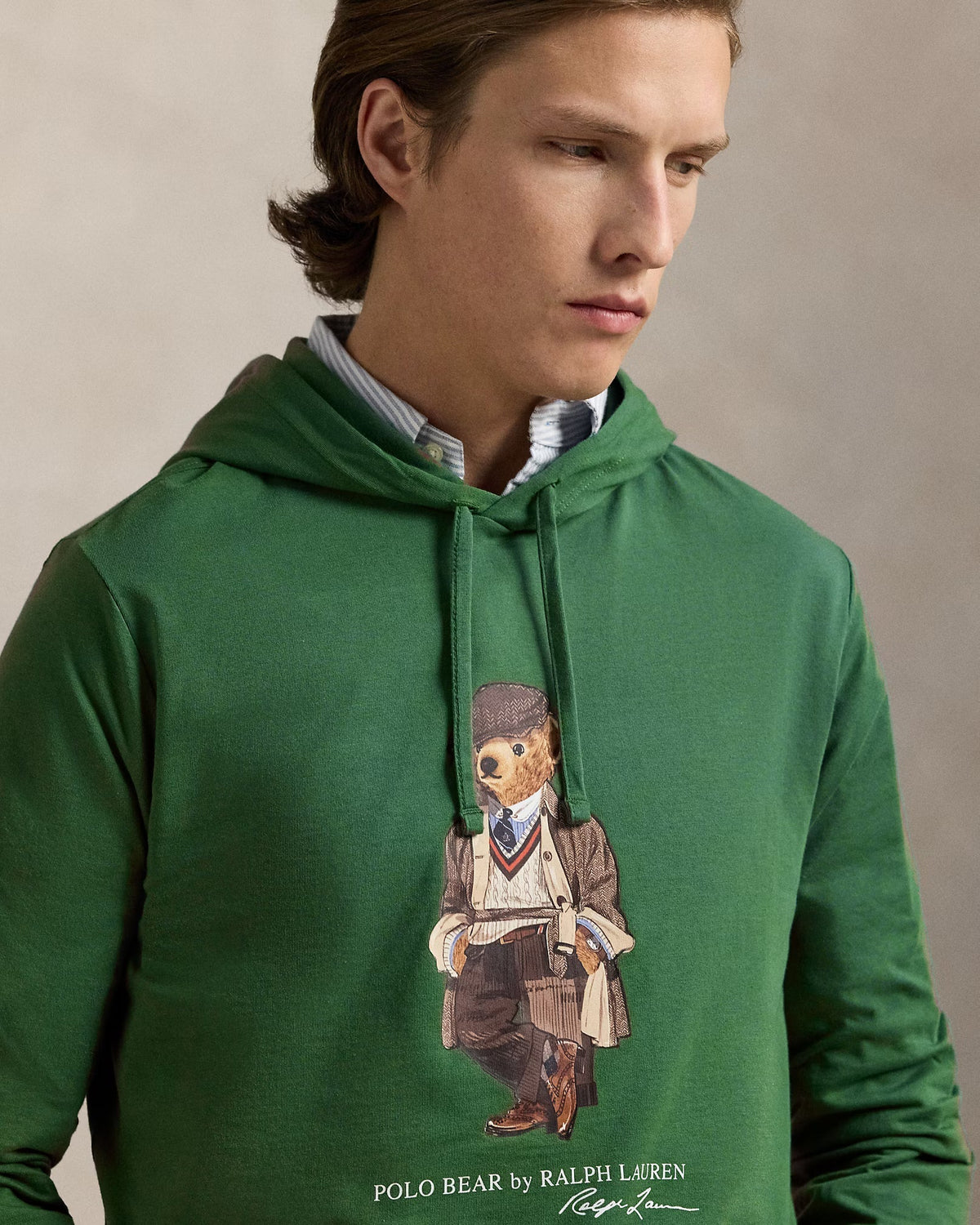 R.L Polo Bear Jersey Hoodie T-Shirt
