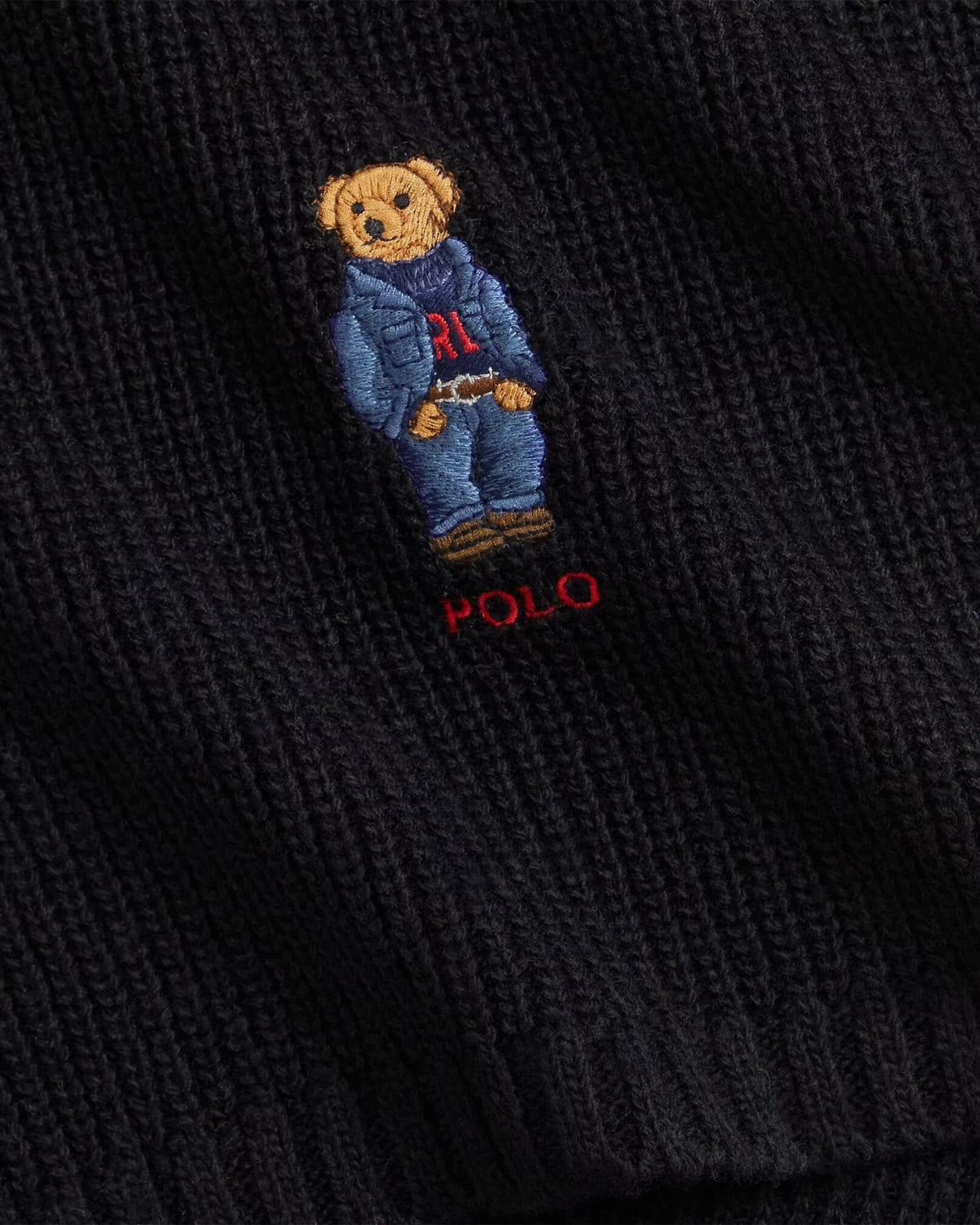 R.L Polo Bear Knit Scarf