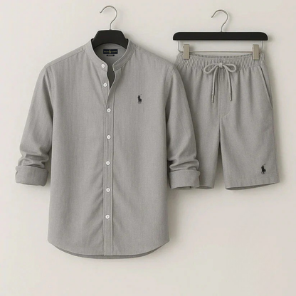 R.L Summer Shirt & Shorts Set - Clearance Sale
