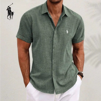 R.L Elegant Linen Cotton Shirt