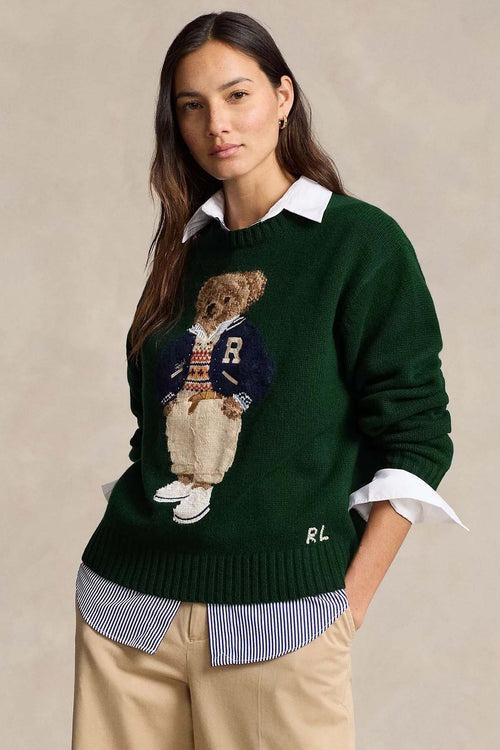R.L Sweater | Polo Bear Vert