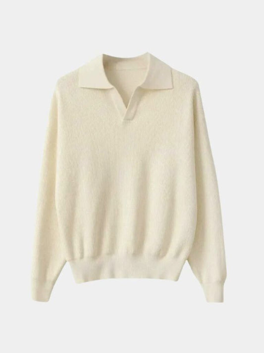 Pull Col V Essentiel – Cross & Crown