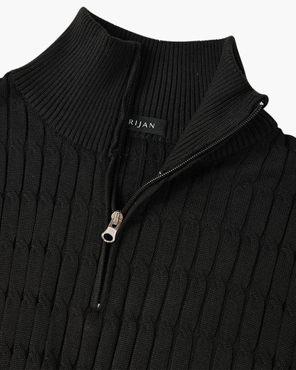 GWANGJU Half Zip Sweater