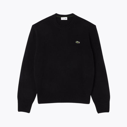 L.C Carded Wool Crew Neck Sweater