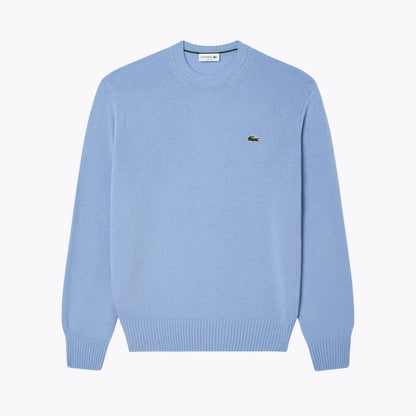 L.C Carded Wool Crew Neck Sweater