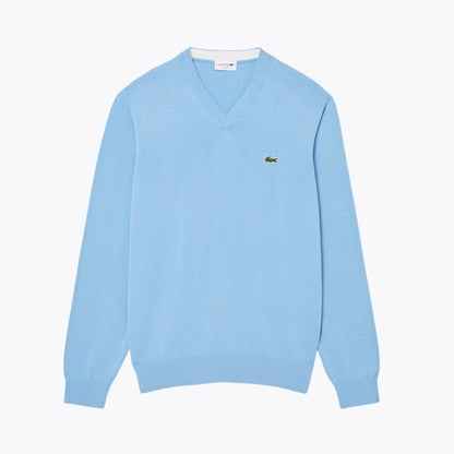 L.C Monochrome Cotton V-neck Sweater