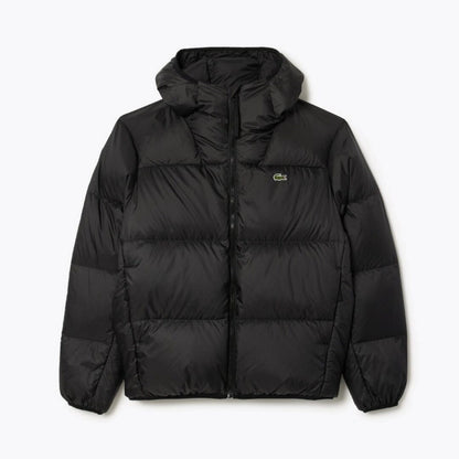 L.C Short Water-Repellent Hooded Puffed Jacket