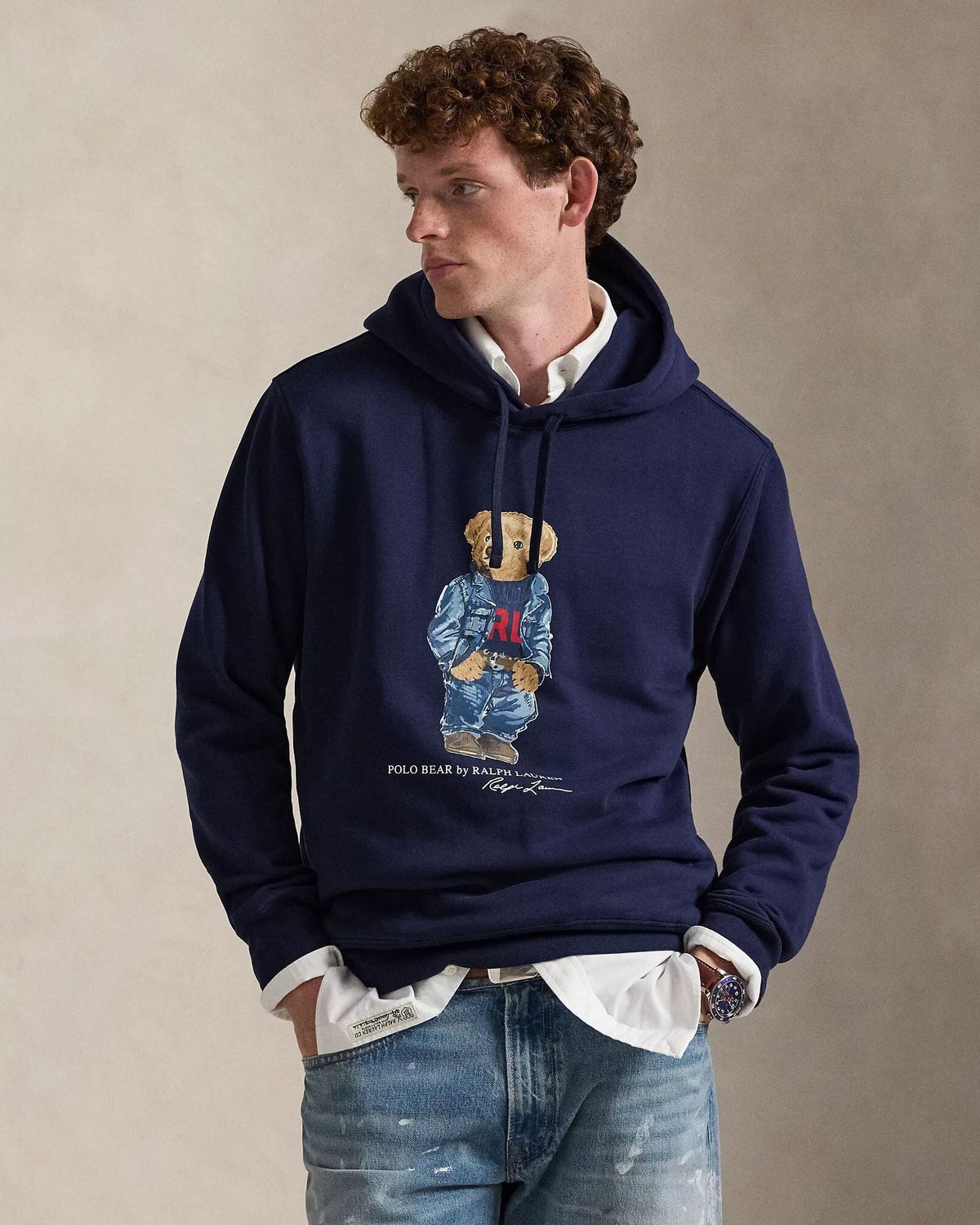 R.L Polo Bear Fleece Hoodie