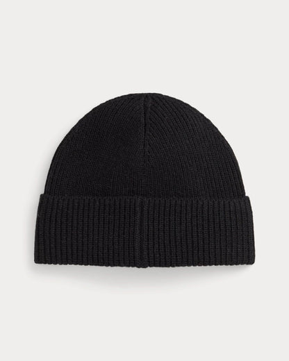 R.L Polo Bear Rib-Knit Beanie