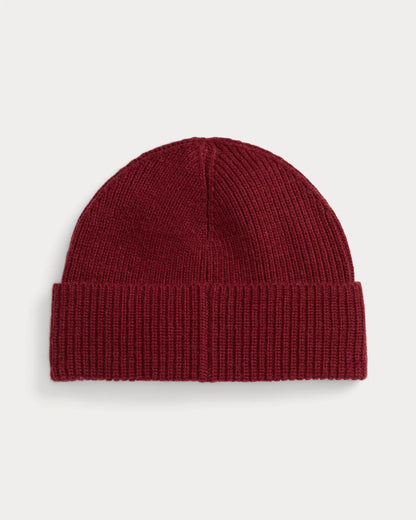 R.L Polo Bear Rib-Knit Beanie