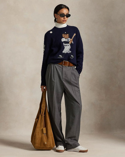 R.L Polo Bear Yankees Sweater