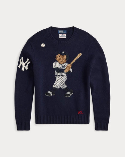 R.L Polo Bear Yankees Sweater