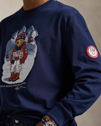 R.L Team USA Polo Bear T-Shirt
