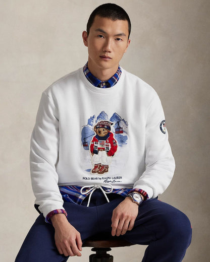R.L Team USA Polo Bear Sweatshirt