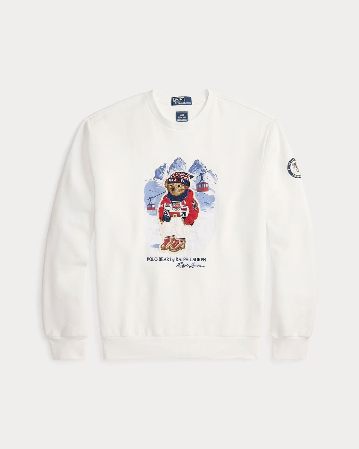 R.L Team USA Polo Bear Sweatshirt