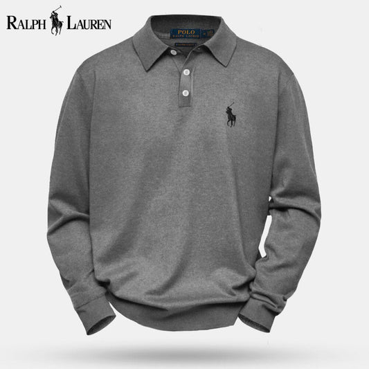 R.L Pull en maille torsadée de laine