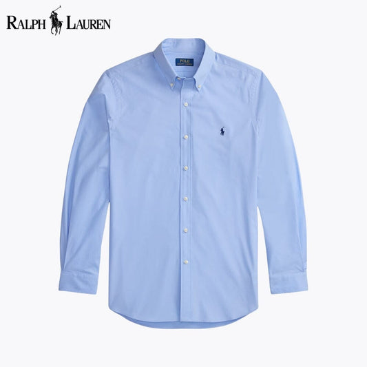 Chemise en popeline extensible coupe classique R.L.