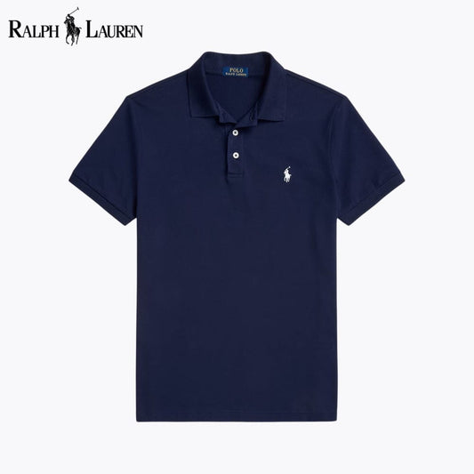 Polo en maille extensible coupe ajustée R.L