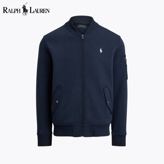 Bomber en maille double R.L