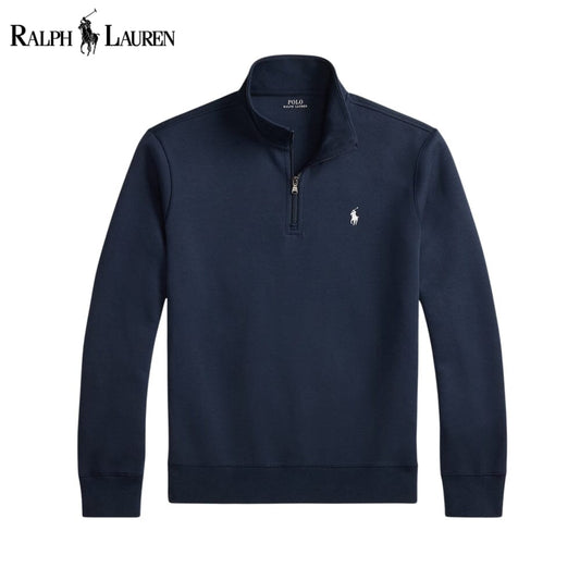 Pull à col montant en maille double R.L