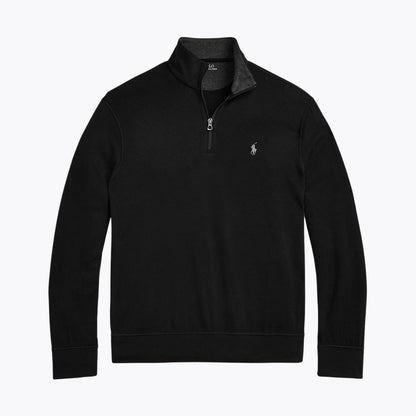 R.L Luxury Jersey Quarter-Zip Pullover