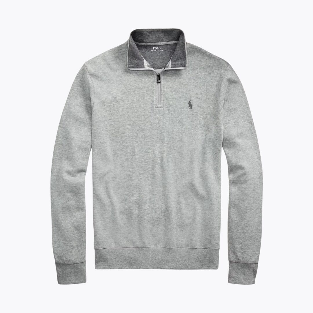 R.L Luxury Jersey Quarter-Zip Pullover