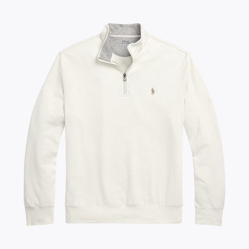 R.L Luxury Jersey Quarter-Zip Pullover