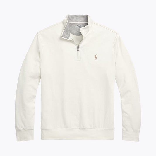 Pull zippé R.L Luxury en jersey
