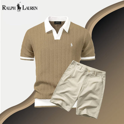 R.L Old Money Polo Shirt + Shorts Set