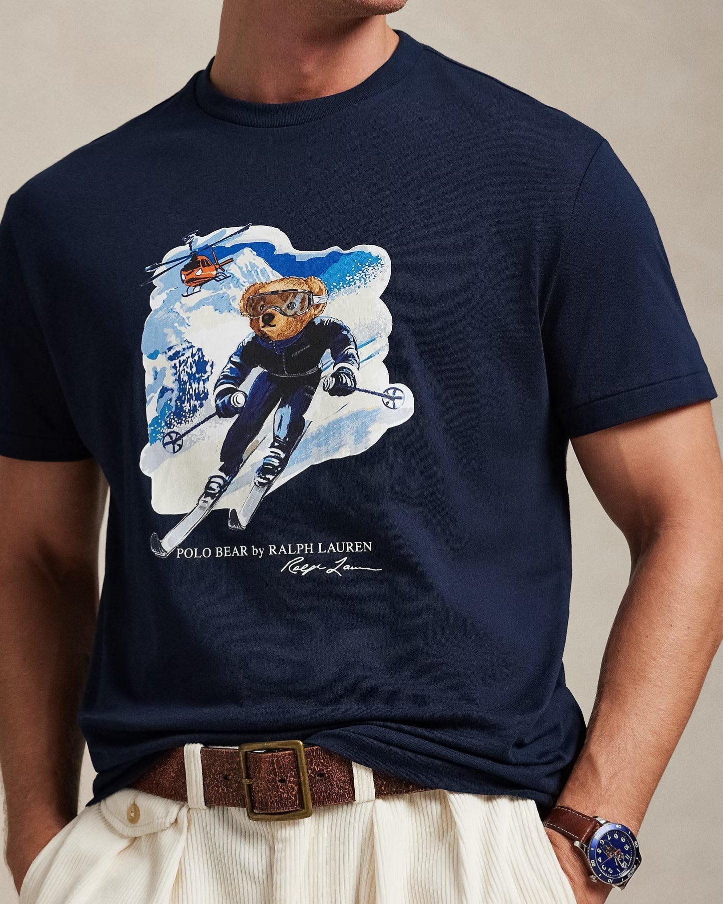 R.L Polo Bear Jersey T-Shirt Classic Fit