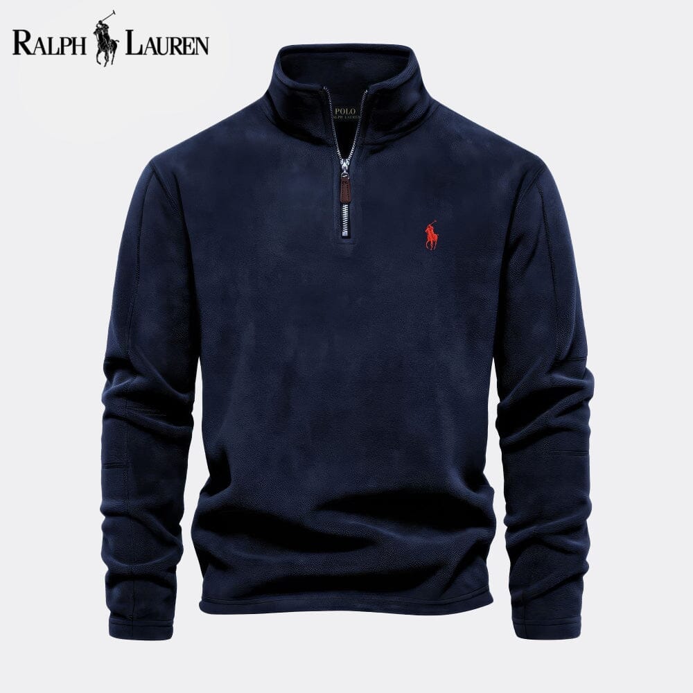 R.L Prestige Cable-Knit Wool Knit Sweater