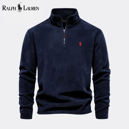 R.L Prestige Cable-Knit Wool Knit Sweater