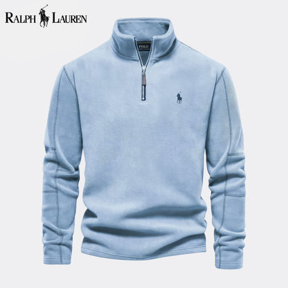 R.L Prestige Cable-Knit Wool Knit Sweater