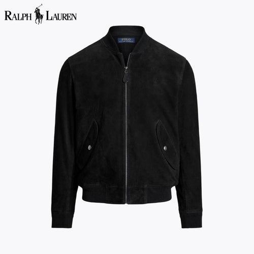R.L Suede Bomber Jacket