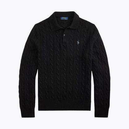R.L Wool–Cashmere Cable-Knit Jumper