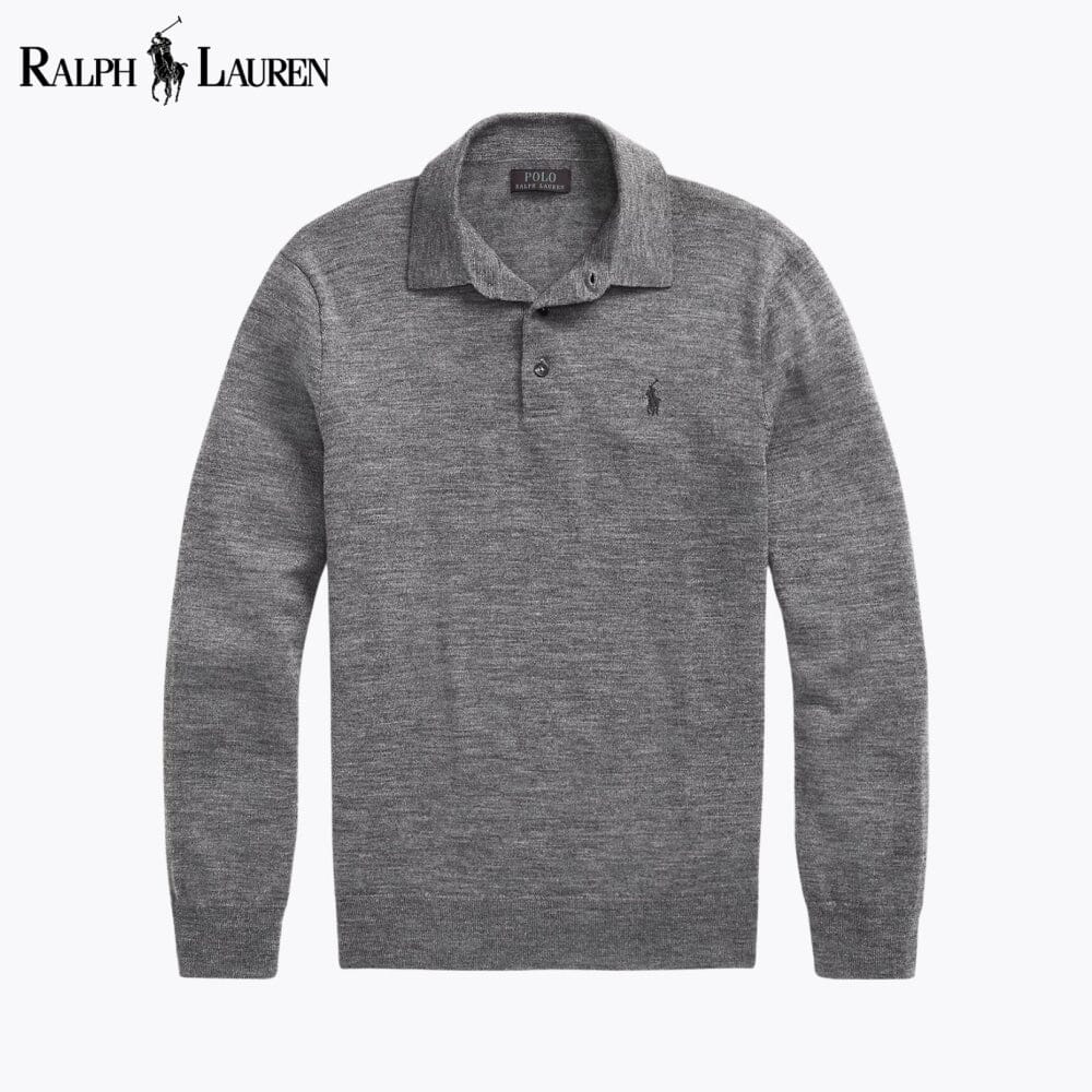 R.L Wool Polo-Collar Jumper